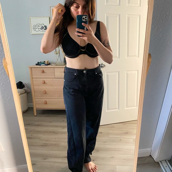 Bra Chain 18ct Gold Vermeil- Mia Khalifa Sheytan collection- - Picture 2 of 7